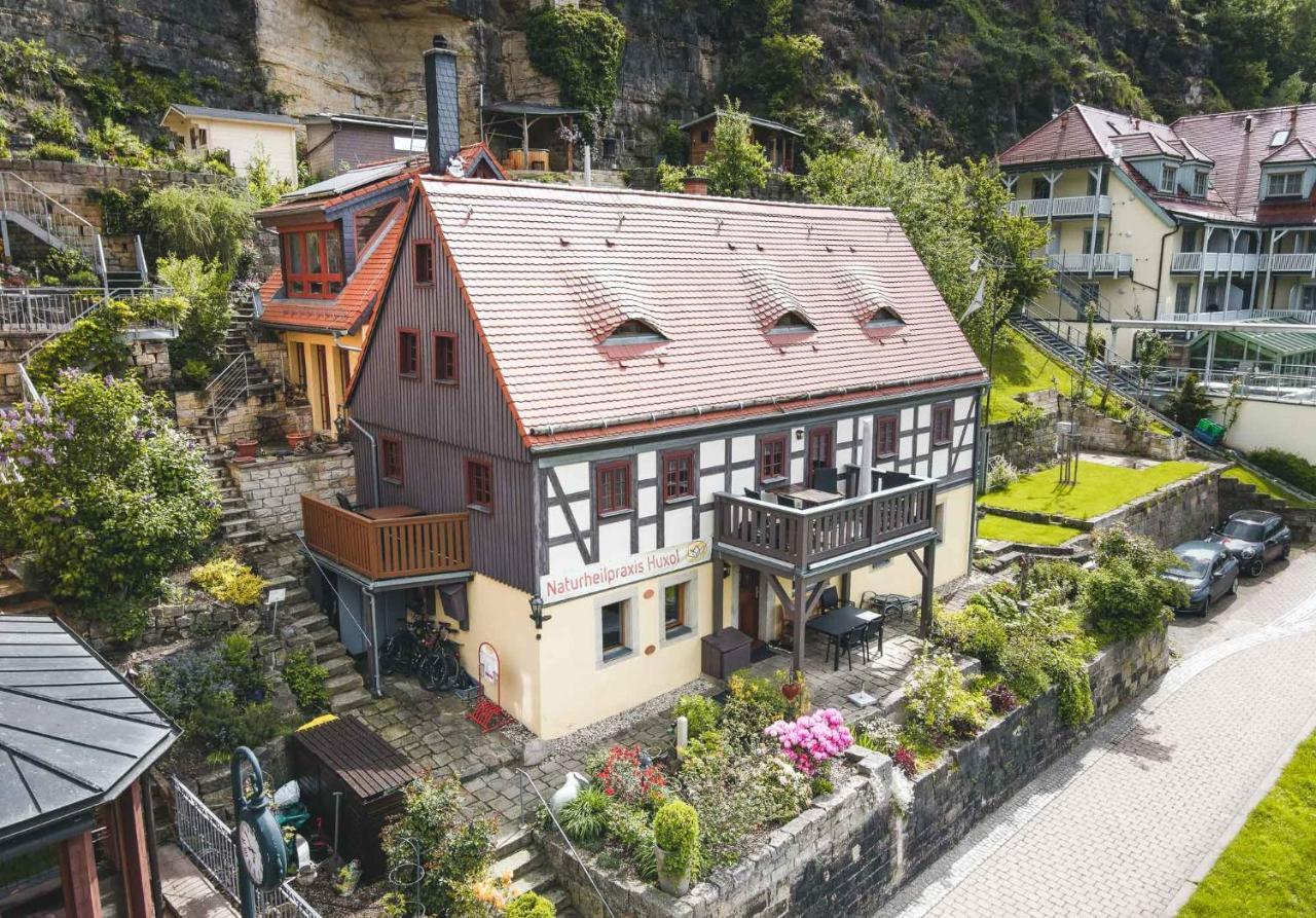 Ferienwohnungen Elbjuwel Rathen Exteriér fotografie