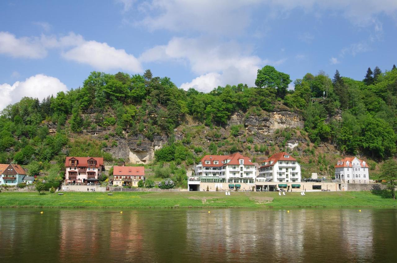 Ferienwohnungen Elbjuwel Rathen Exteriér fotografie
